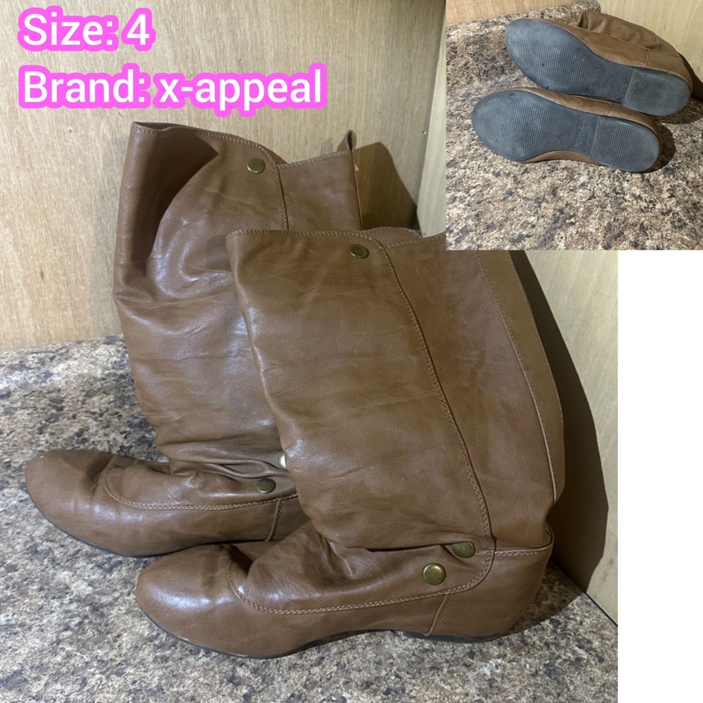 X-Appeal Tan Boots